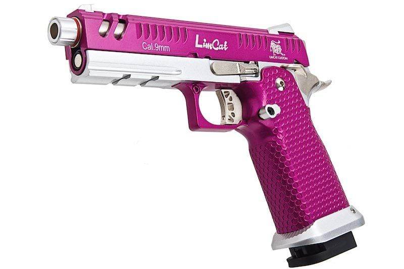 Pistolet hi capa pink airsoft en métal et plastique couleur rose et argent par ARMY ARMAMENT