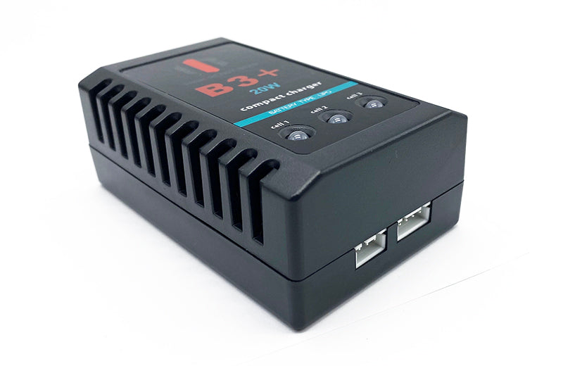 High Ready Gear black B3+ lipo battery charger with compact design and multiple ports