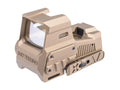 Holy Warrior Red Dot Sight in Tan Finish with Versatile Mounting Options for Tactical Use