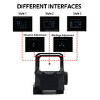 Holy Warrior Red Dot Sight with Multiple Interface Styles and Adjustable Elevation and Windage Settings