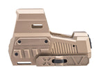Holy Warrior Tactical Red Dot Sight in Flat Dark Earth with Durable Construction for Precision Shooting