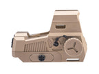 Holy Warrior Tactical Red Dot Sight in Flat Dark Earth for Enhanced Target Acquisition