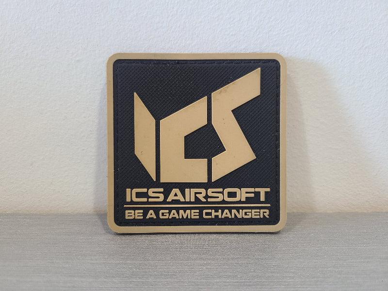ICS Airsoft Patch with Be a Game Changer Text for Airsoft Enthusiasts
