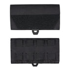 IDOGEAR black durable cellphone pouch with secure Velcro flap and multiple loops for accessories