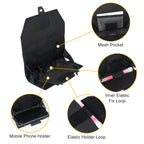 IDOGEAR cellphone pouch with mesh pocket elastic holder loops and mobile phone holder
