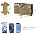 IDOGEAR cellphone pouch in camouflage pattern fits cell phone screens size 4.7 to 6.7 inches