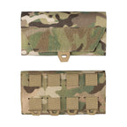 IDOGEAR camouflage cellphone pouch with multiple straps for secure attachment and outdoor use