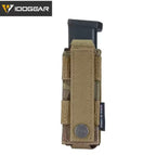 IDOGEAR tactical mag pouch 9mm in camouflage with durable strap and secure snap button closure