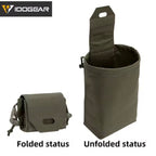 IDOGEAR multifonctions edc pouch in folded and unfolded status for versatile everyday carry