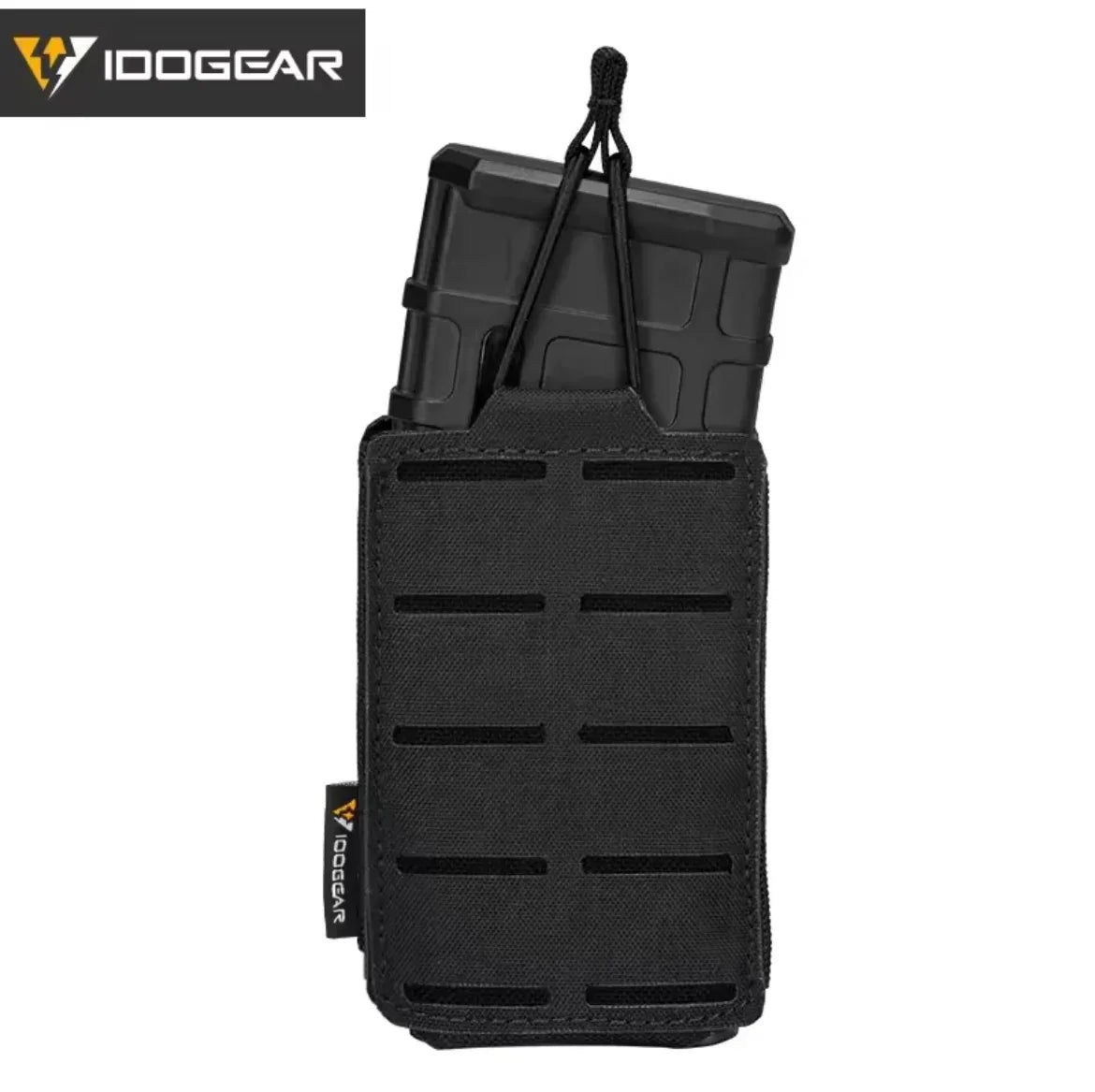 IDOGEAR POUCH M4 in black, perfect for holding tactical gear and accessories securely
