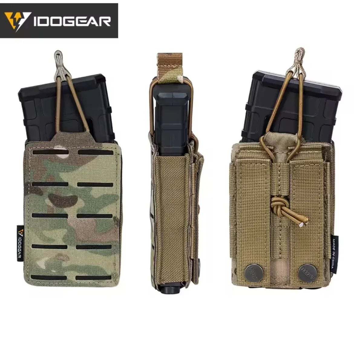 IDOGEAR POUCH M4 Multicam Tactical Magazine Pouch for Convenient Carry and Quick Access