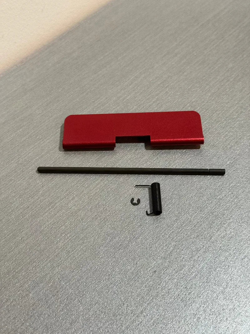 IPSC RED DUST COVER accessory set including cover, rod, and spring for enhanced protection