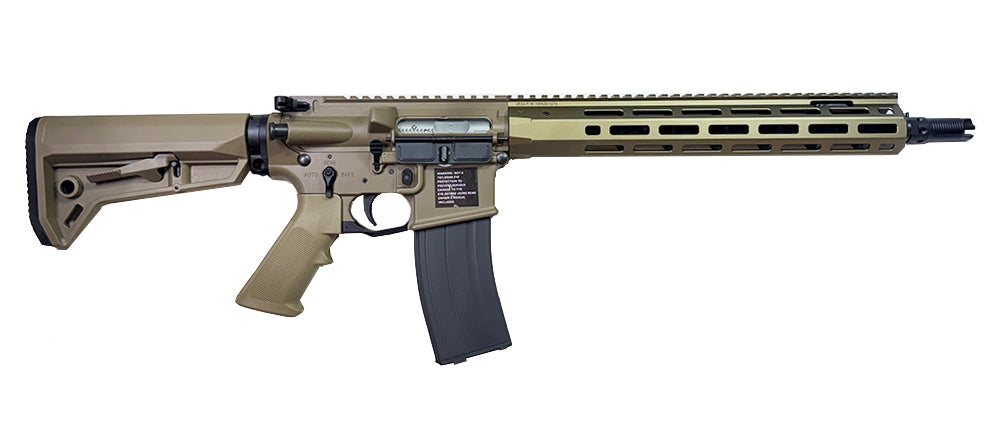GBBR WELL PRO kac ks-1 gbb fusil d'assaut beige avec chargeur noir et canon long