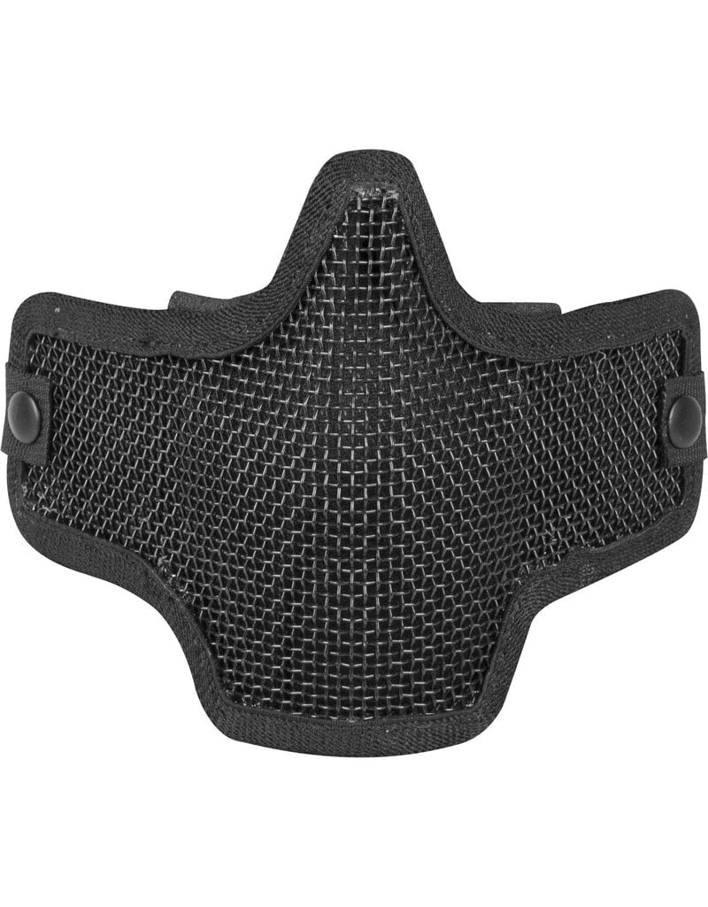 Valken KILO 2G MESH MASK in black designed for comfort and breathability during tactical activities
