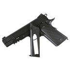 KWC M1911 A1 Tac CO2 Airsoft Pistol with Tactical Folding Stock and Textured Grip