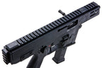 B&T LAMBDA DEFENCE GHM9 GBB AIRSOFT AEG in black with tactical rail and ergonomic grip