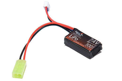 Lancer Tactical LiPo 7.4V airsoft battery with high performance for airsoft enthusiasts