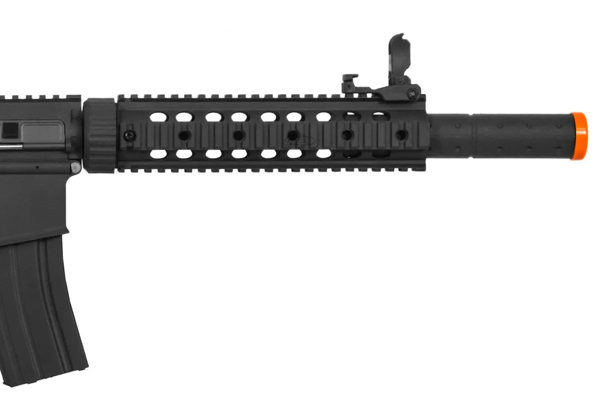 LANCER TACTICAL M4 LT-15CBAL-G2 airsoft rifle with tactical rail and orange tip for safety