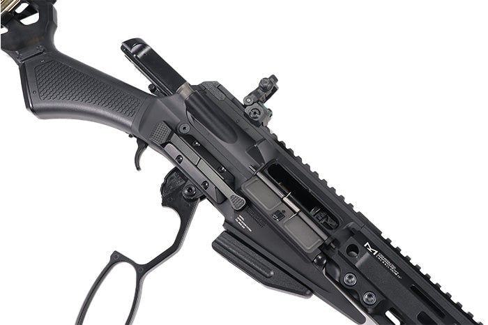 G&G Levar Airsoft sniper rifle with tactical rail and ergonomic grip for precision shooting