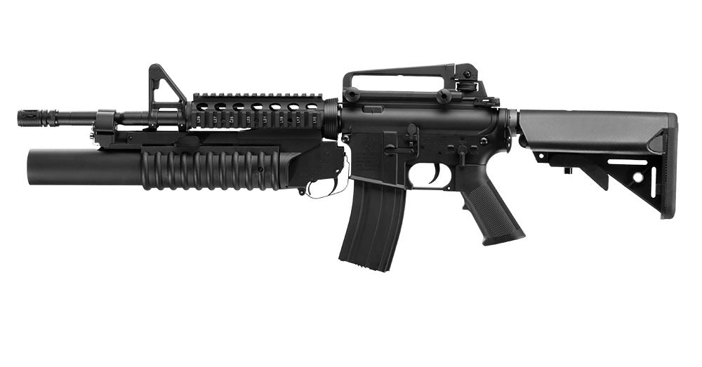 E&C M4A1 W/ M203 AEG (AD CUSTOM COLT LICENSED EDITION, ETU VER.)