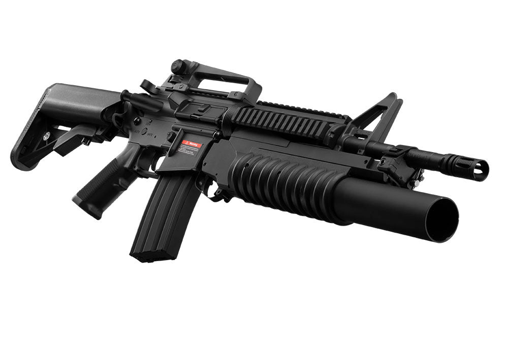 E&C M4A1 W/ M203 AEG (AD CUSTOM COLT LICENSED EDITION, ETU VER.)