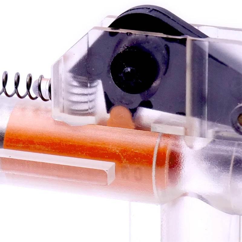 4UANTUM Adapter for Baofeng with Clear Housing and Internal Mechanics for Enhanced Connectivity