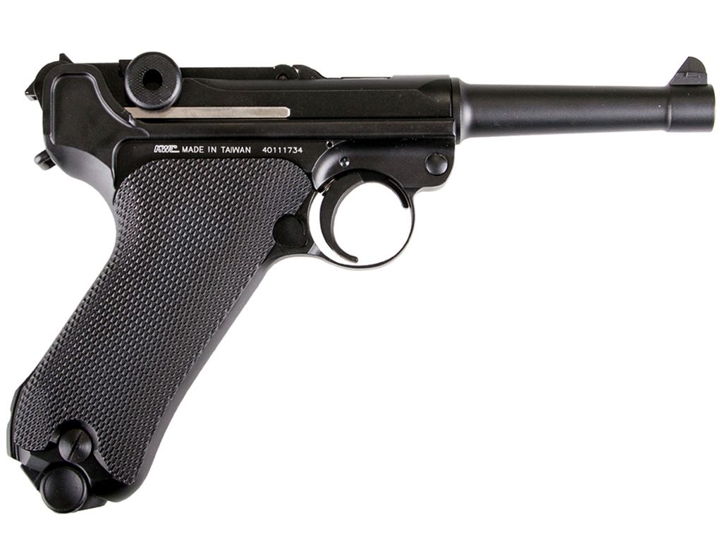 KWC Luger Airsoft Pistol with Detailed Grip and Realistic Design for Airsoft Enthusiasts