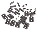Double Bell m-lok rail cover set in black for enhanced grip and protection on tactical accessories