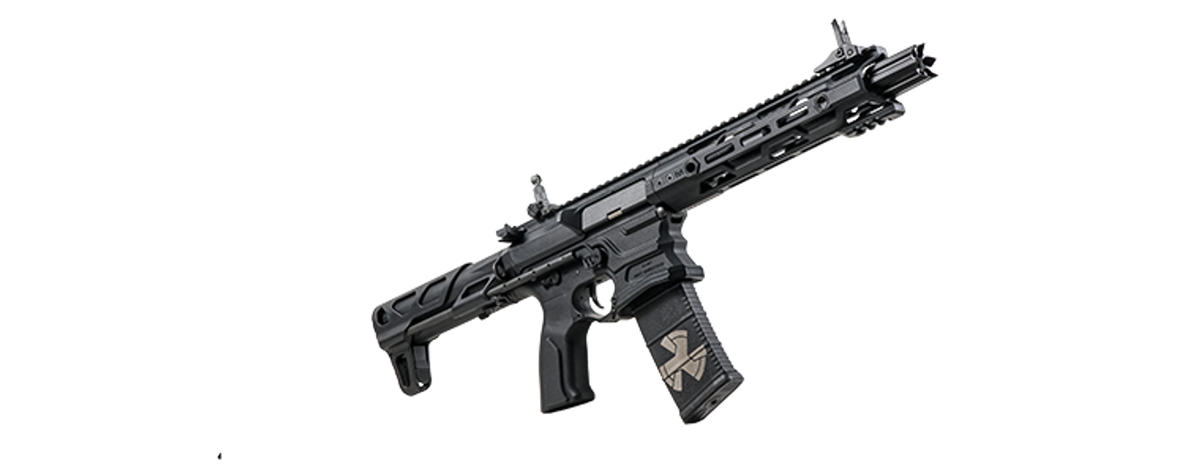 G&G M4 AIRSOFT rifle with tactical rail and black finish for precision shooting