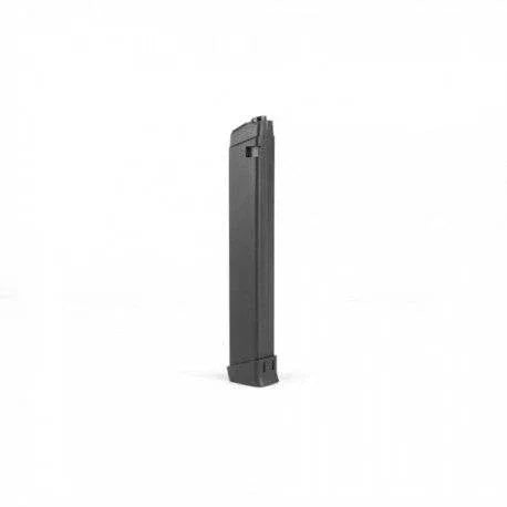 ARES M45 airsoft magazine in sleek black design for reliable performance in airsoft games