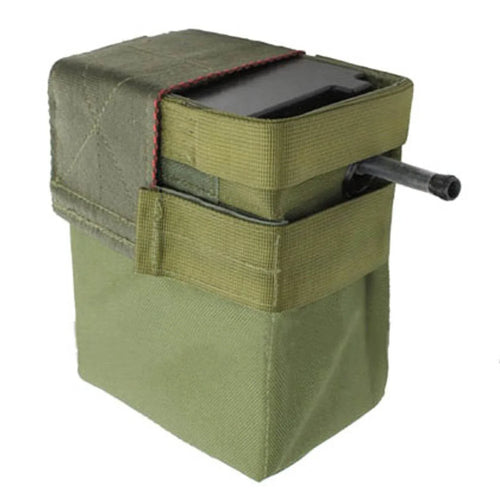 A&K Green Tactical Pouch for M60 magazine with sturdy construction and secure fit