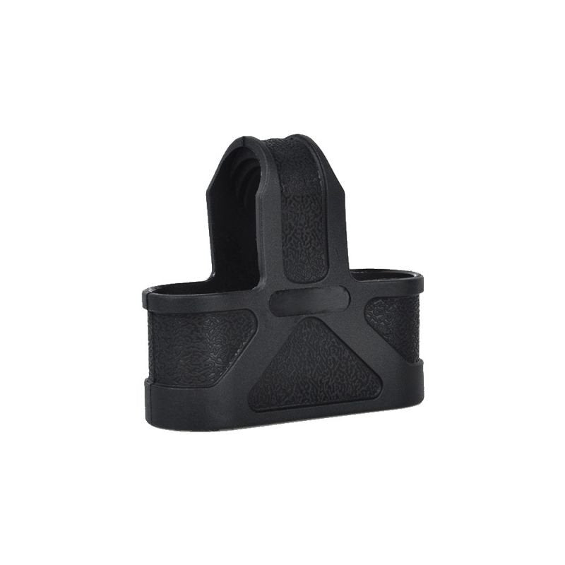 District Airsoft Magazine Assist M4 in Black for Enhanced Reloading Speed and Grip