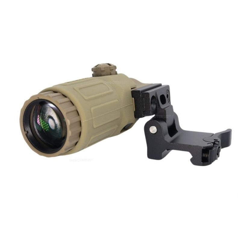 Holy Warrior Magnifier Airsoft Scope with Adjustable Mount for Enhanced Targeting Accuracy