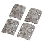 MAGPUL RAIL COVER Set in Desert Camo for Enhanced Grip and Protection on Tactical Gear