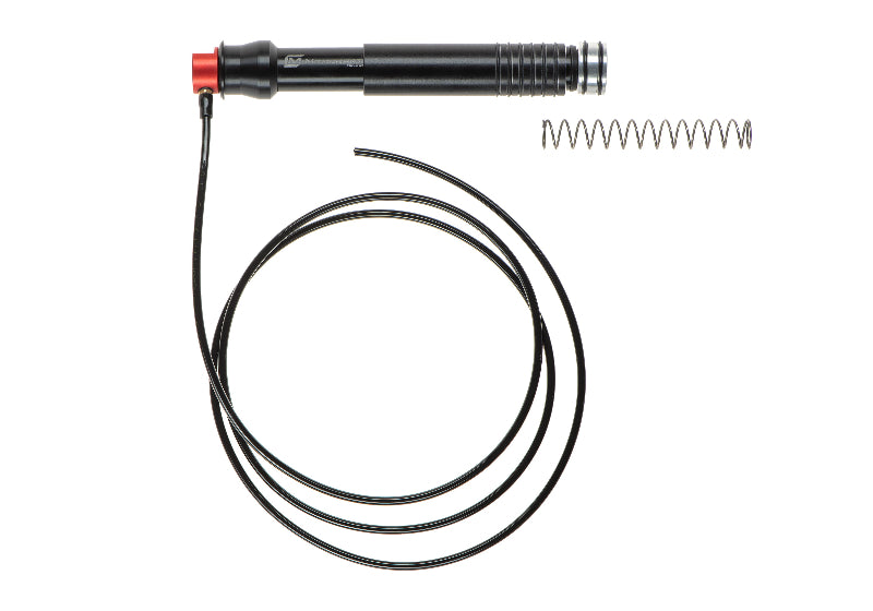 ManCraft Silverback black internal component with coiled cable and spring for mechanical use