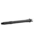 E&C Outer Barrel for airsoft guns in durable black finish, ensuring precision and performance