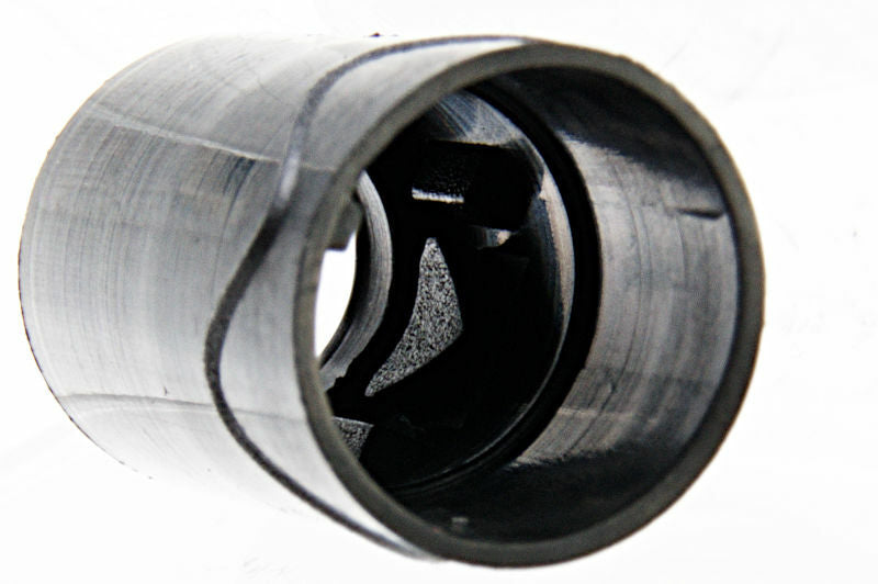 Close-up view of a black plastic INTERNE part by MAPLE LEAF BUCKING inside the component