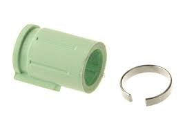 MAPLE LEAF BUCKING green cylindrical hop-up bucking with silver metal clip for airsoft guns