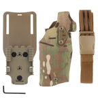 MATRIX glock 17 19 holster in camouflage design with adjustable belt attachment for secure carry