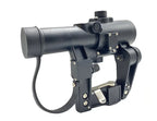 Matrix Russian 1x25 KP-A AK SVD scope with adjustable mount and lens for enhanced targeting accuracy