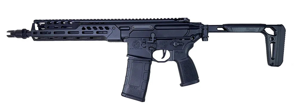 PROW mcx gbbr Airsoft Rifle with Adjustable Stock and Rail System for Tactical Training