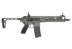 MCX SPEAR Airsoft Rifle in Gray with Adjustable Stock and Tactical Rail System