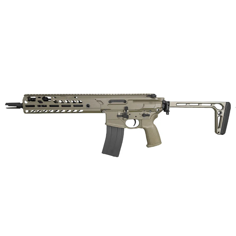 Fusil mcx virtus gbbr de SALVO PRECISION couleur tan avec chargeur et crosse pliante
