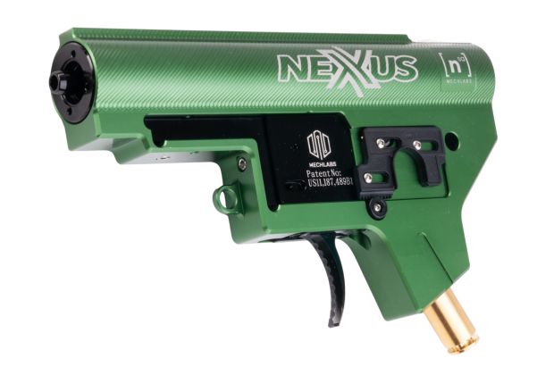 MECHLABS green anodized internal GEARBOX NEXXUS HPA unit for high pressure air pistol conversion