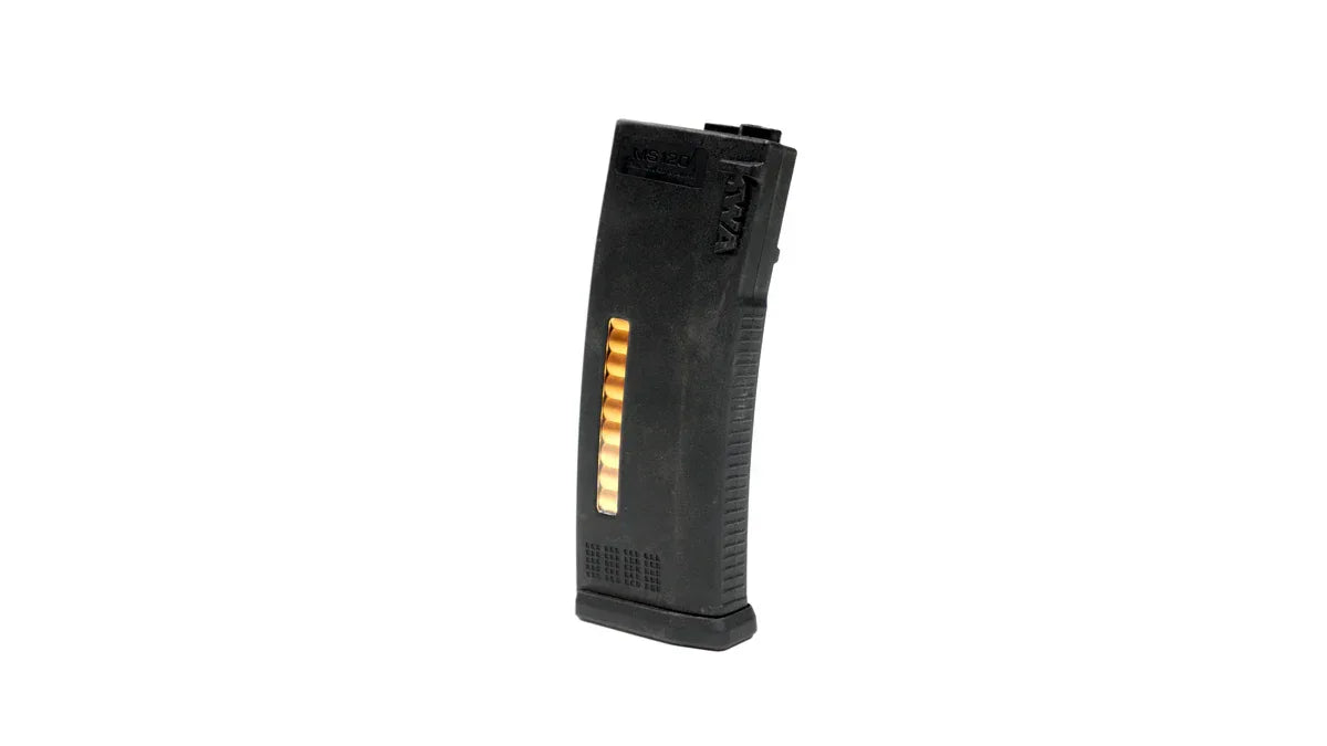 KWA MID-CAP AiRSOFT Magazine with Transparent Window for Easy Ammo Viewing