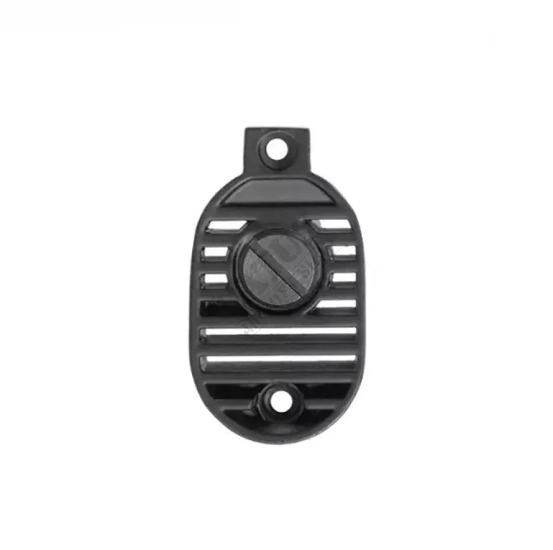 District Airsoft MOTOR GRIP COVER in black for enhanced grip and control during airsoft gameplay