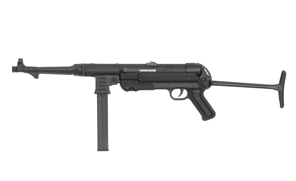 AGM MP40 airsoft gun with realistic detailing and metal construction for immersive gameplay