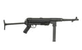 AGM MP40 FULL METAL AEG with a sleek black finish and realistic design for airsoft enthusiasts