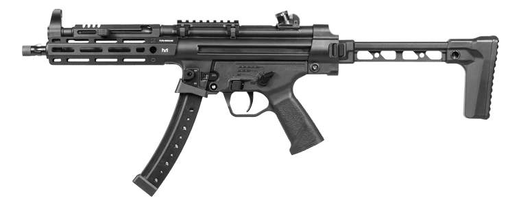 G&G MP5 AIRSOFT with Adjustable Stock and Tactical Rail System for Enhanced Performance