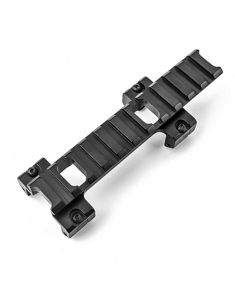 Metal MP5 Long Rail Scope Mount Airsoft for secure attachment of scopes and accessories
